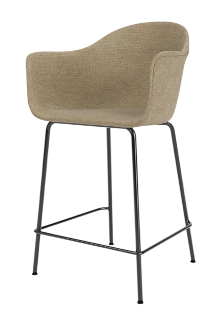 HARBOUR COUNTER CHAIR, UPHOLSTERED SHELL