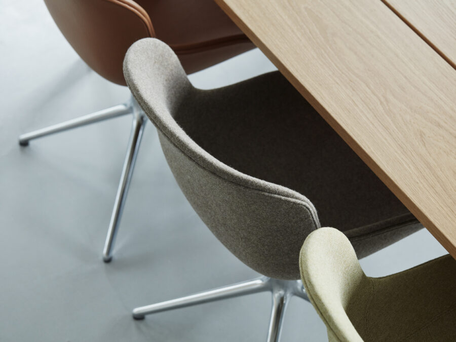 HYG CHAIR SWIVEL 4L FULL UPHOLSTERY