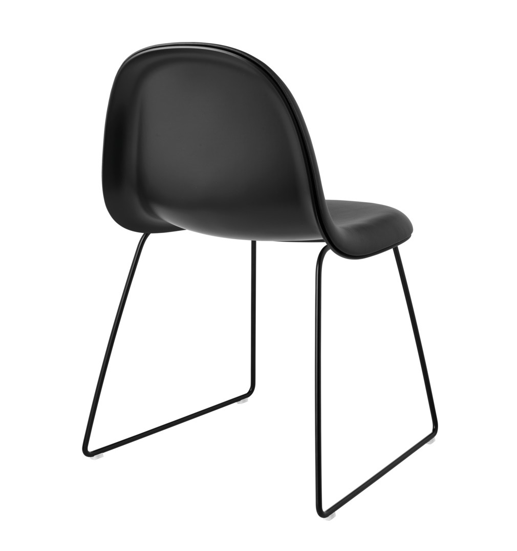 GUBI 3D Front Upholstered Sledge base
