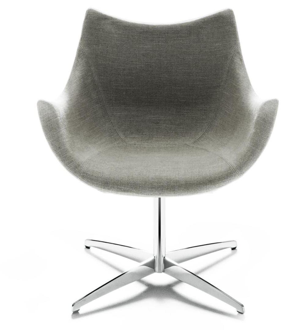 Basket rotating armchair