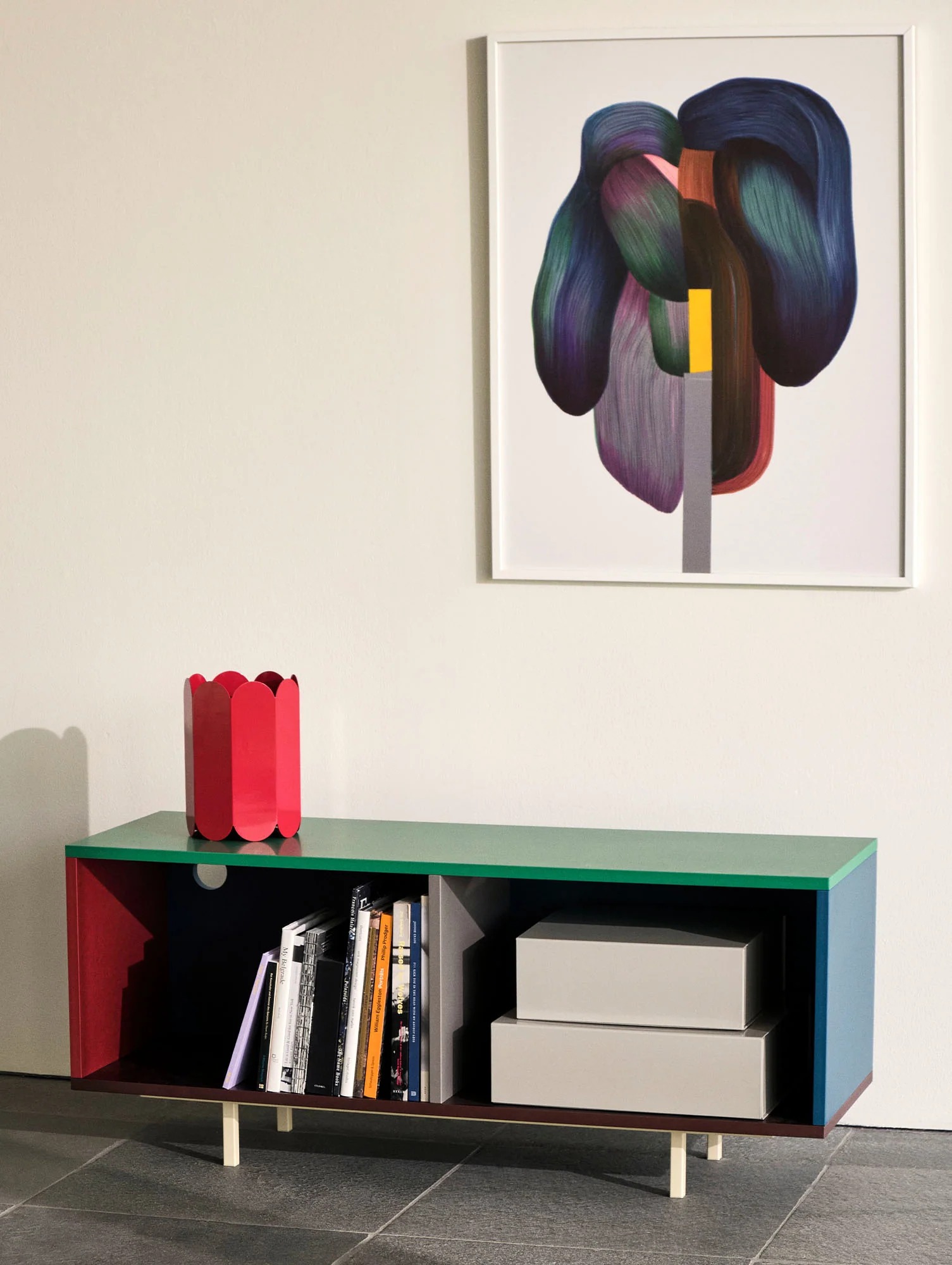 Colour Cabinet Floor