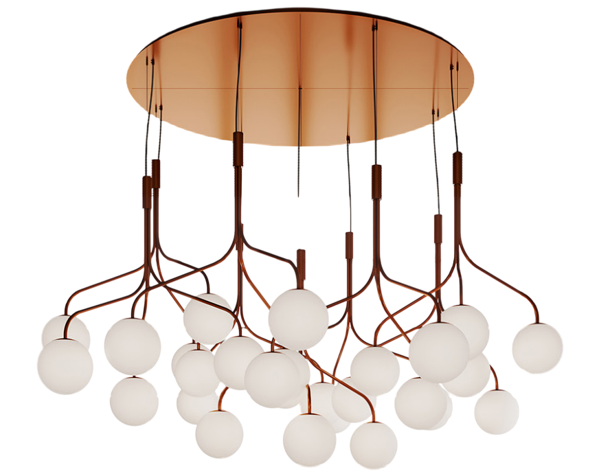 CURVE CLUSTER - GLASS SHADES