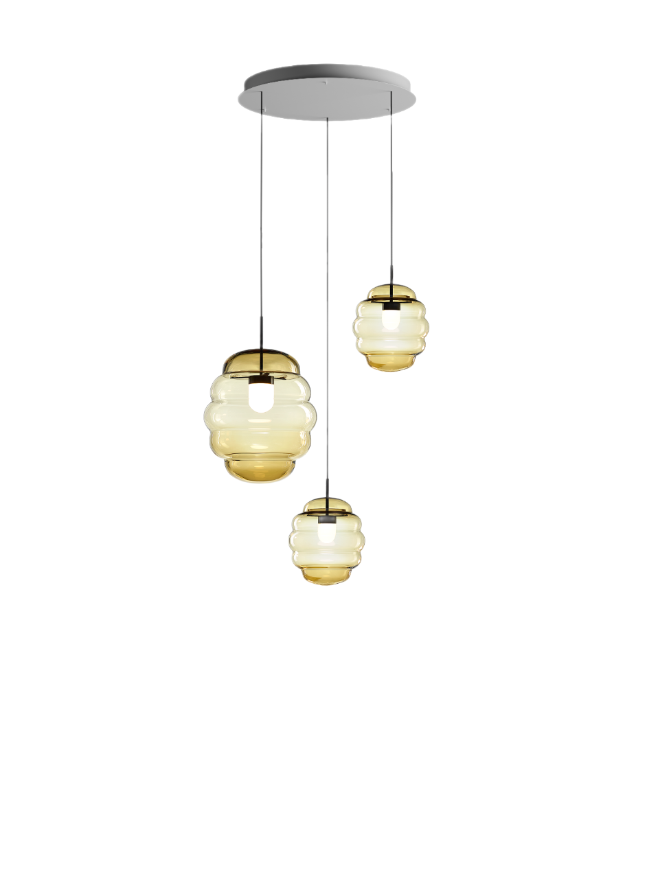 Blimp pendant chandelier