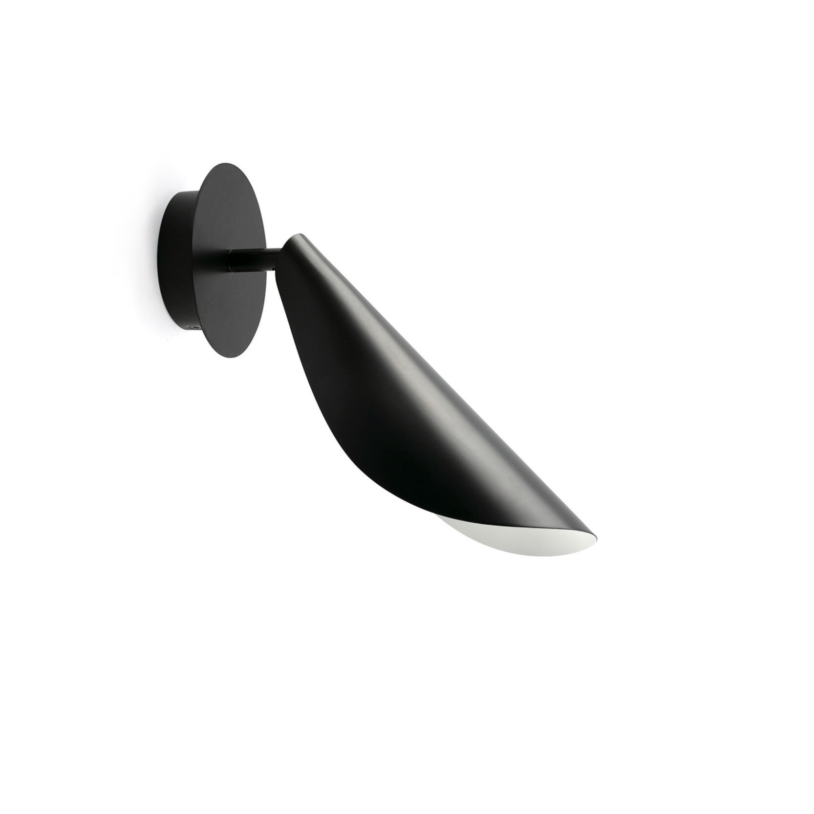 LIGGERA Black wall lamp