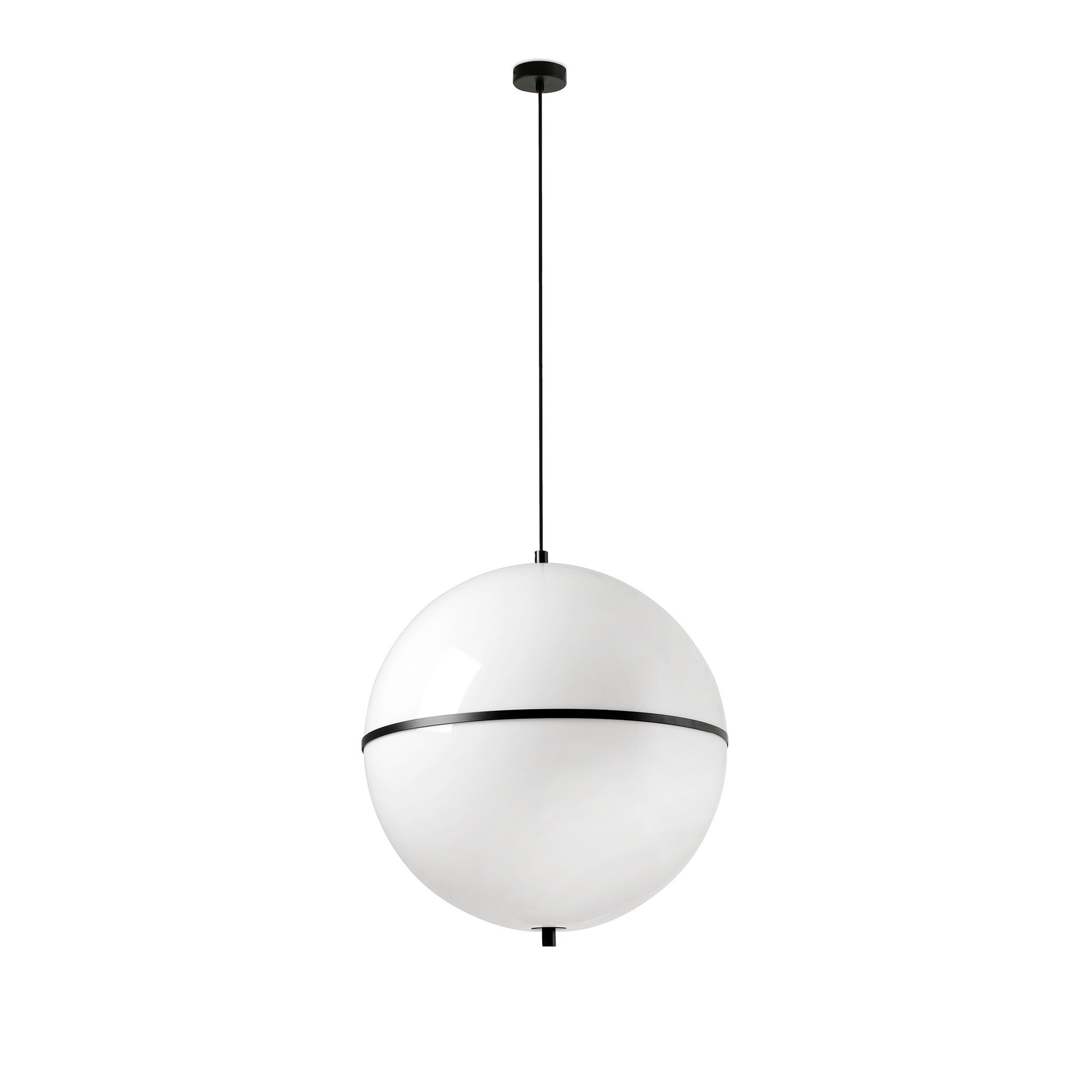 DOME Black pendant lamp