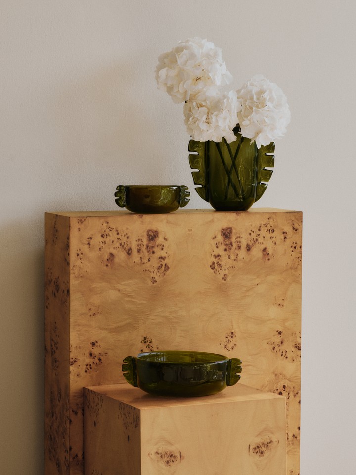 Burl Side Table