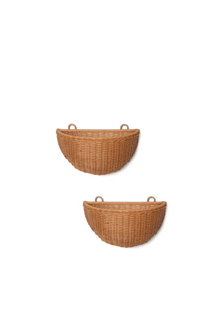 Braided Wall Pockets - Set of 2