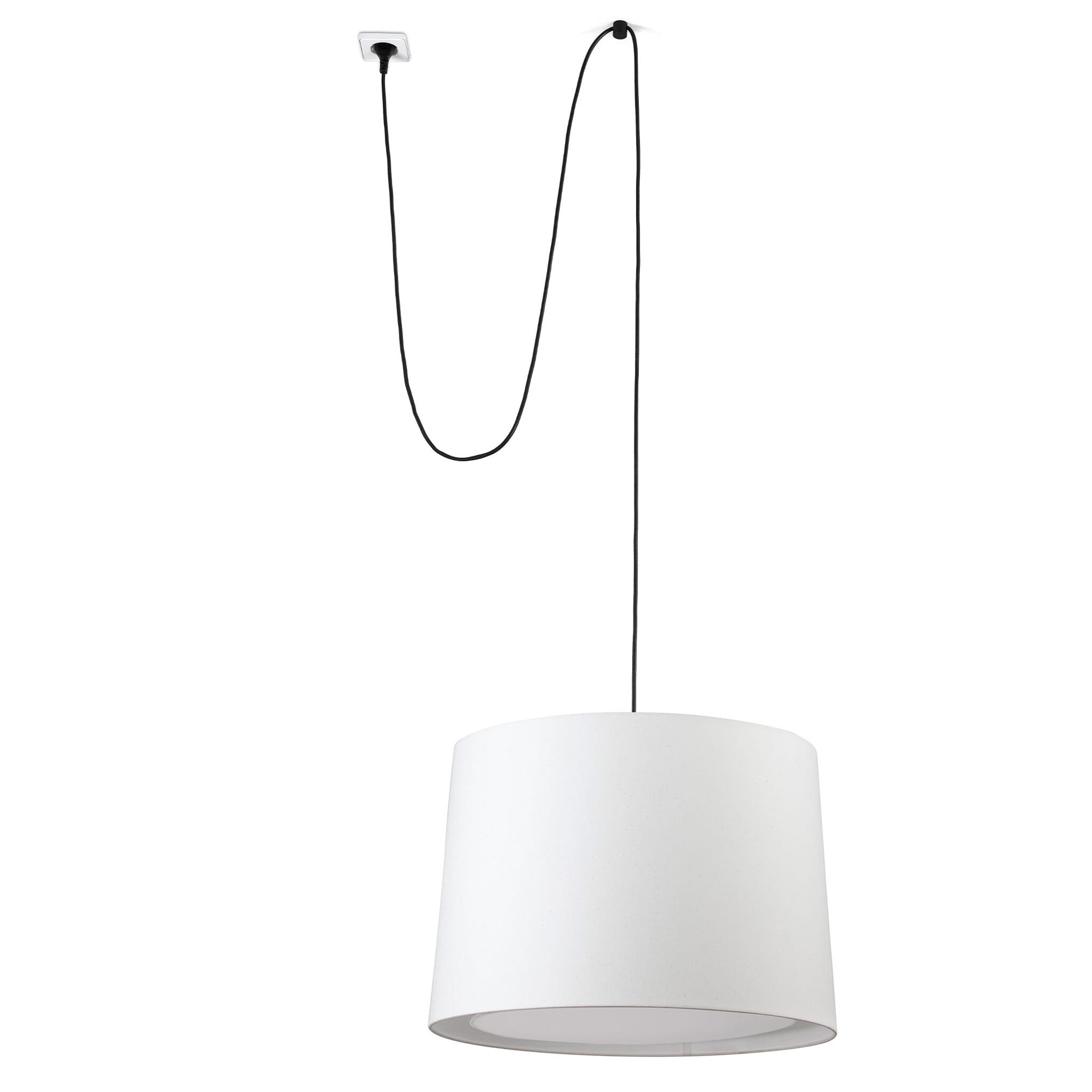 CONGA pendant lamp with plug 500