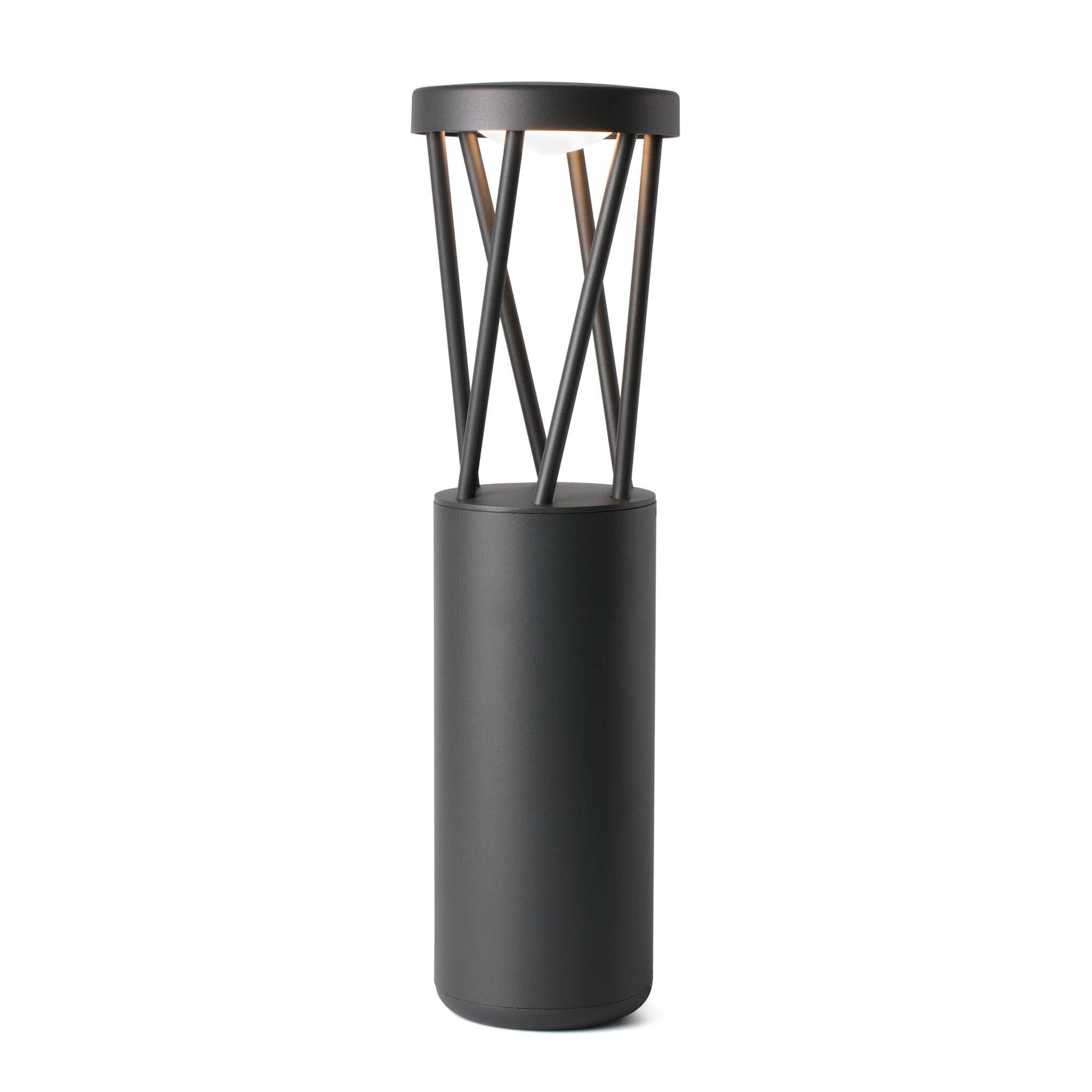 TWIST Dark grey lamp