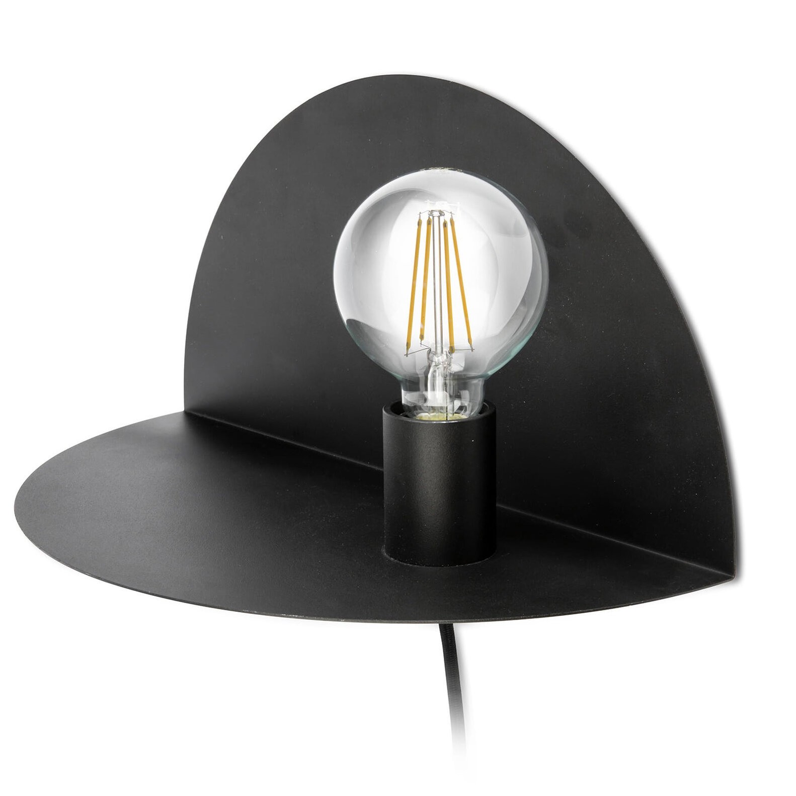 NIT black wall lamp
