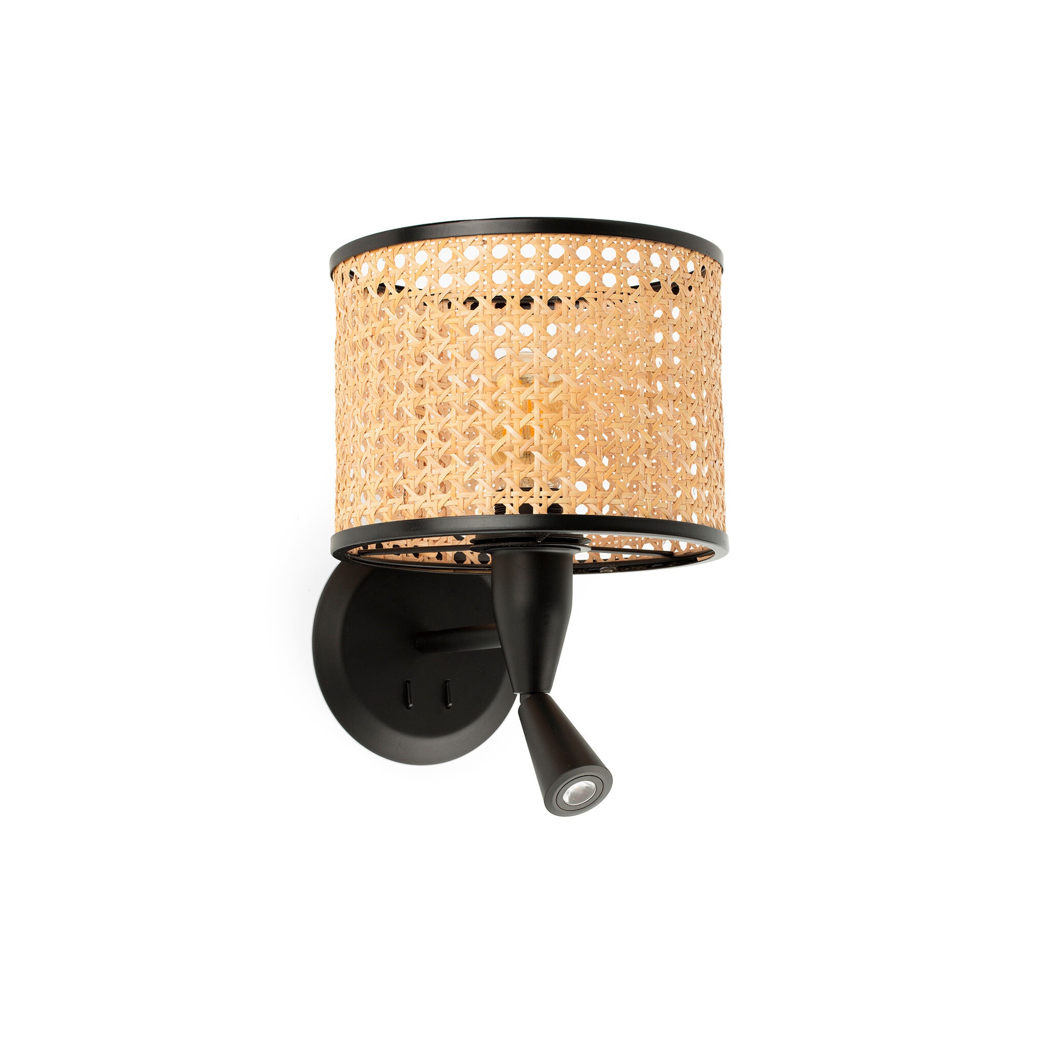 Mambo Black Reader Wall Lamp
