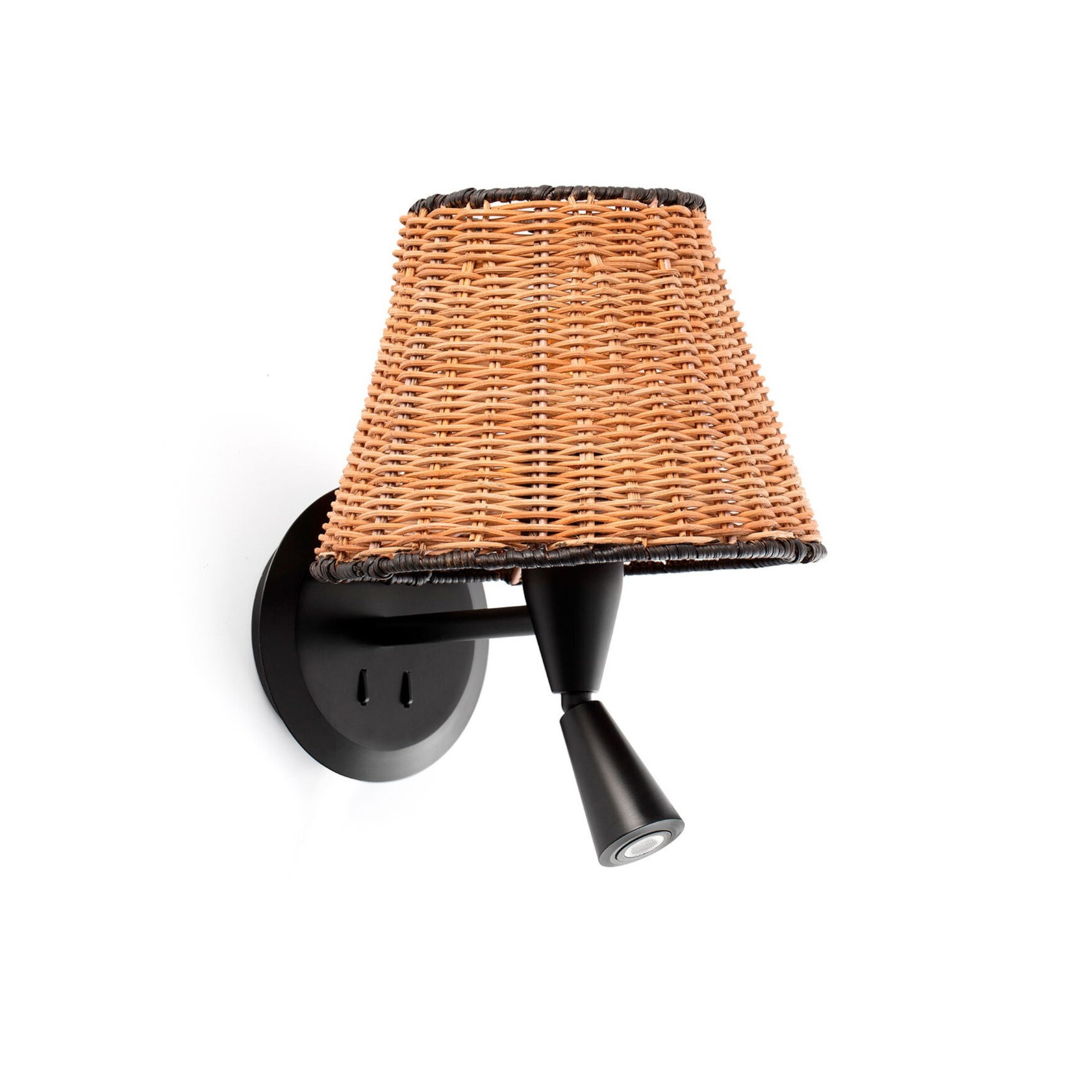 Sumba W/l Reader Black P.rattan